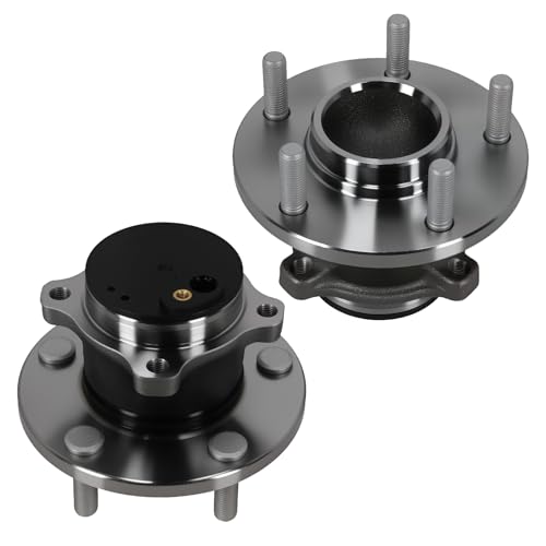 Rear Wheel Hub & Bearing for Mazda3 2004-2013 Mazda3 Sport 2009-2013 Mazda5 2006-2010 2012-2017 5-Bolt ABS Encoder with 512347 SK512347