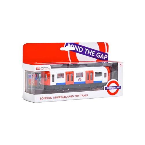 Officially Licensed London Underground Train Toy Model - Realistic Plastic Model for Kids and Collectors - Transport for London