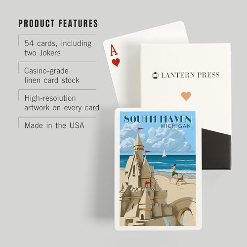 Naipes Póker South Haven Michigan 52 cartas miniatura 3