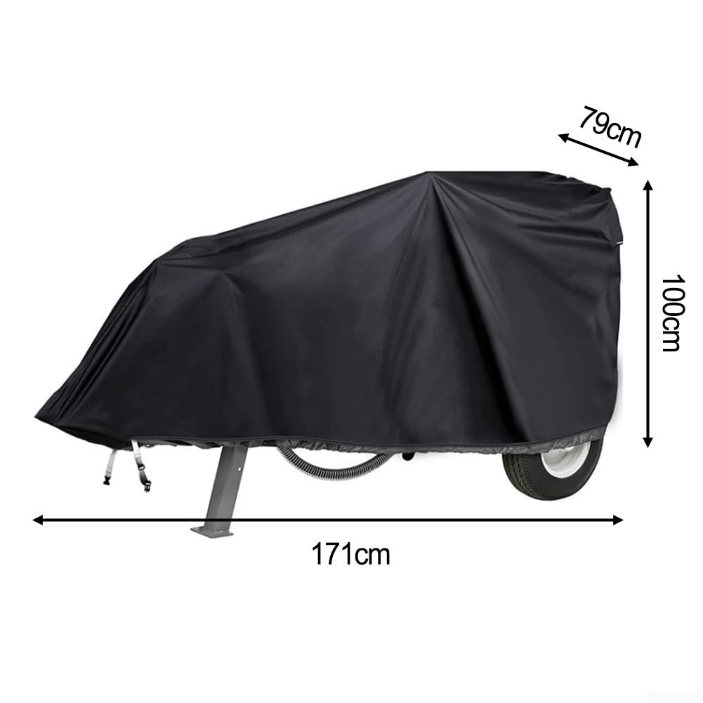 HpLive Cubierta separadora de madera, tela Oxford, impermeable, resistente al polvo, resistente a la intemperie, eléctrica hidráulica para separadores de madera, funda protectora (171 x 79 x 100 cm)