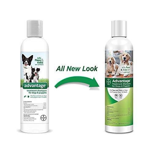 Advantage Flea and Tick Treatment Shampoo for Dogs and Puppies, 8 oz - Image 3