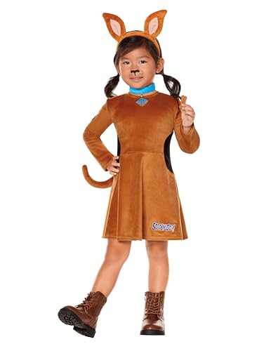 Disfraz infantil de Scooby-Doo para niños y niñas miniatura 1