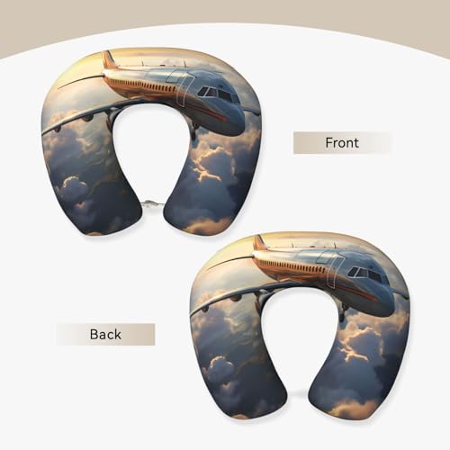 Almohada cervical de espuma viscoelástica negra miniatura 2