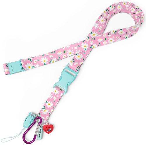 Nurse is Love Lanyard Enfermera Personalizado - Cuelga Llaves y Tijeras con Clip Sujetador de Acceso y Mosquetón Ideal para Porta Tarjetas Identificativas | Regalos Originales, Enfermera Accesorios