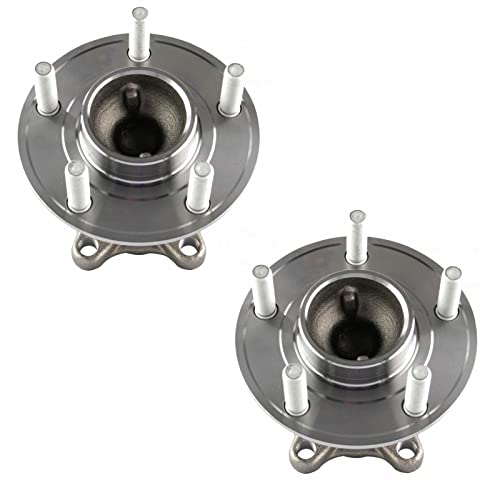 Image of TRQ Rear Left and Right Wheel Bearing and Hub Assembly Set 2 Piece
