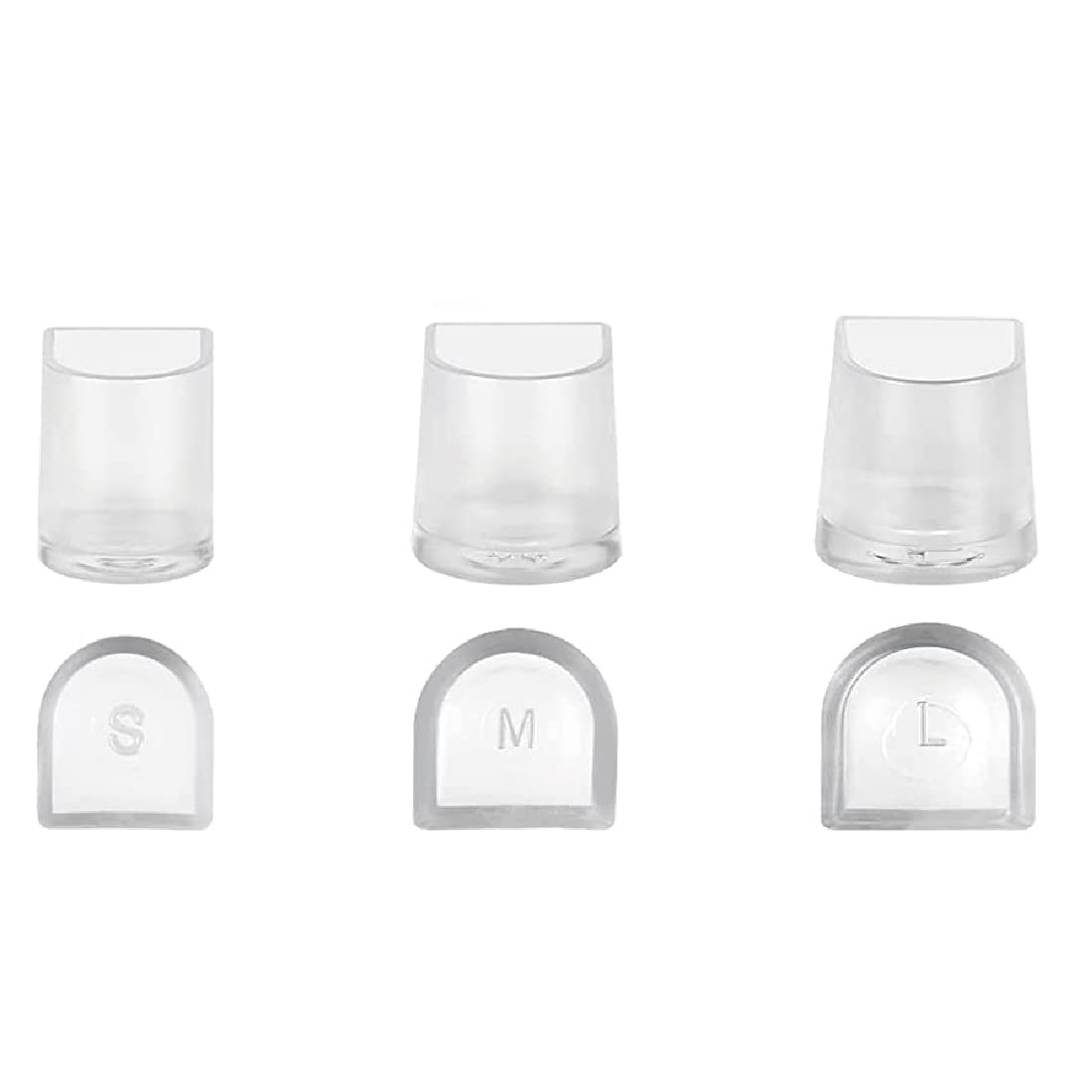 REQAG 3 pares Protectores de tacón alto Protector de suela de silicona Apoyo Tapones de parte inferior de zapatos Tapones de repuesto Tapones de repuesto Tapas de tapas