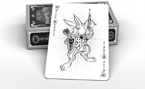 Juan Solorzano Alice of Wonderland Playing Cards - Silver Edition