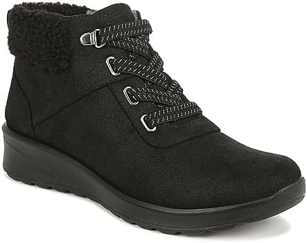 BZees Women's Generation Washable Comfort Ankle Boots Black 7.5 M | Image 3