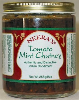 Tomato Mint Chutney-Fresh tomatoes, rich and spicy, 3 Jars