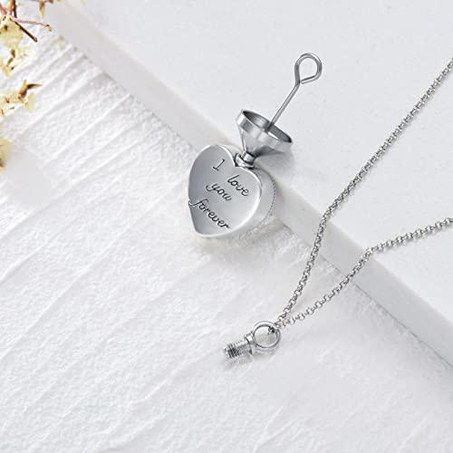 925 Sterling Silver Dog Urn Necklace For Ashes Girl With Dog Memorial Keepsake Cremation Jewelry Gifts For Women Dog Lovers #TOP3