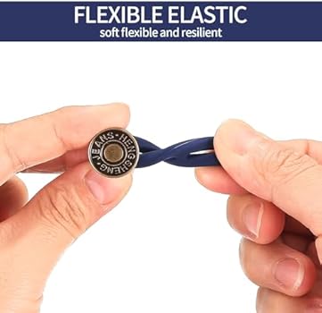 Cobee Lot De 12 Boutons D'extension De Ceinture Pour Pantalon Et