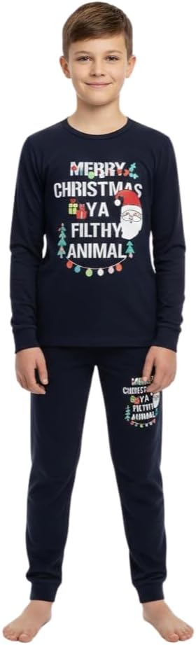 A2Z 4 Kids Girls Boys Christmas Pyjamas Children PJS 2 Piece Festive Lounge Suit Pyjamas Set For Kids Age 2-13 Years