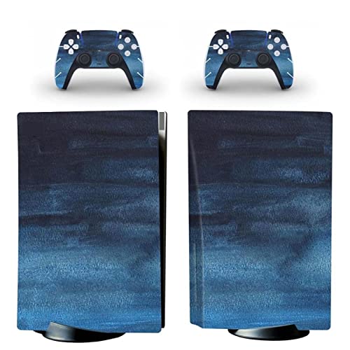 �ی� For PS5 Skin Disc Edition Anime Console and Controller Vinyl Cover Skins Wraps for Version(6618) �C�A�Ȃ��A�c�����Ȃ�(1)