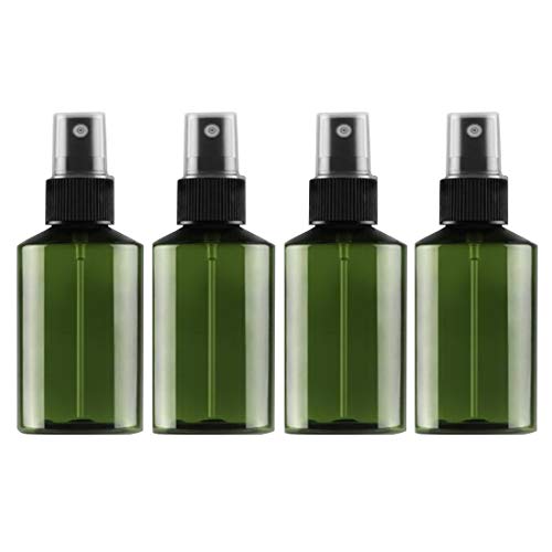 Travel Size Spray Bottle, Yebeauty 5oz/150ml Empty Plastic Refillable PET Fine Mist Spray Bottles Fine Mist Atomizer Sprayers Travel Size Plastic Bottles for travel & Beauty Care, Pack of 4