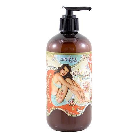 Image of Barefoot Venus Creamy Cleansing Wash (Wild Ginger & Sweet Orange)
