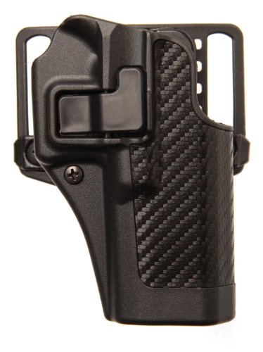 BLACKHAWK Serpa CQC Belt Loop and Paddle Carbon Fiber Holster For Glock 17 Right Hand Black #1