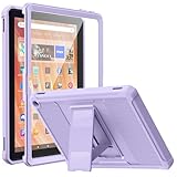 MoKo Case Fits All-New Amazon Kindle Fire HD 10 Tablet(13th Gen, 2023 Release) 10.1'-[Heavy Duty] Full Body Rugged Cover Stand Case for Fire...