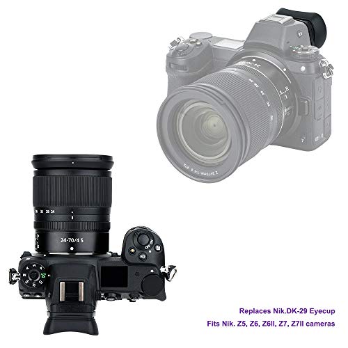 Extended-Type Soft Silicone Eyepiece for Nikon Z7II Z7 Z6III Z6II Z6 Z5II Z5 Camera Replaces Nikon DK-29 Eye Cup - Image 4