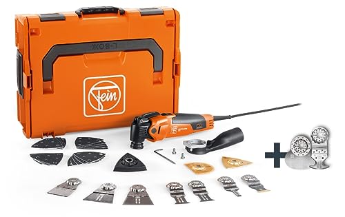 Fein MultiMaster 500 PLUS Edition M (Multifunktionswerkzeug für Ausbau/Renovierung, Multitool zum Sägen von Holz und Metall, zum Schleifen, Fliesen trennen) 72296774000