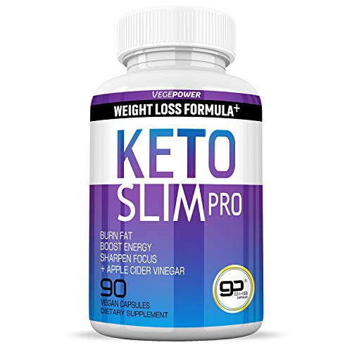 Keto Slim Pro-Keto Burn Diet Pills-BHB Supplement-Utilize Fat for Energy/Ketosis, Boost Energy