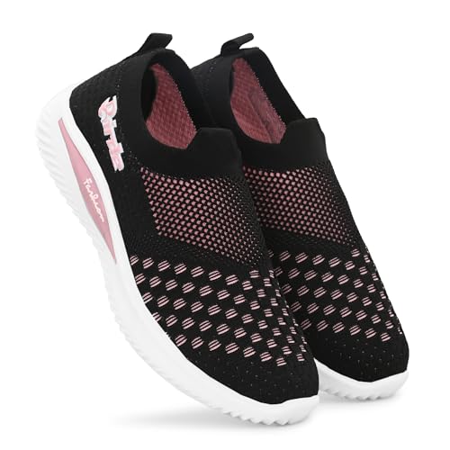 Image of Birde Women Knitting Upper Women PVC Casual Shoes for Women Walking Shoes