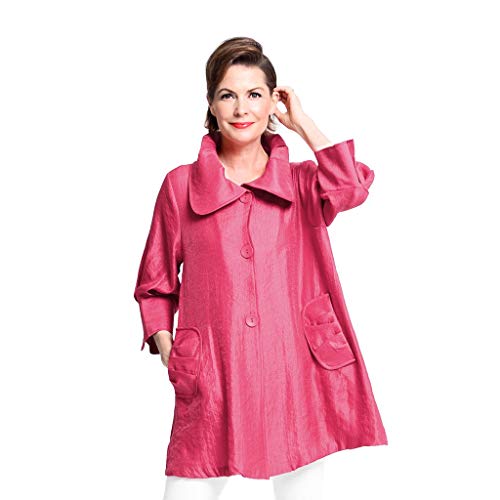 Damee NYC Signature Swing Jacket - 200 Fuschia