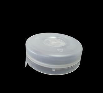SANVI PLASTIC Cap for 20 Litre Water Bottle/Can/Container, Caps for Water Bottle 20 Litre/Ltr Color White (50 CAP PACK)