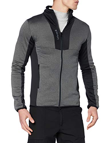 Lafuma Cross F-Zip M, Giaccha di Pile Uomo, Anthracite Grey, S