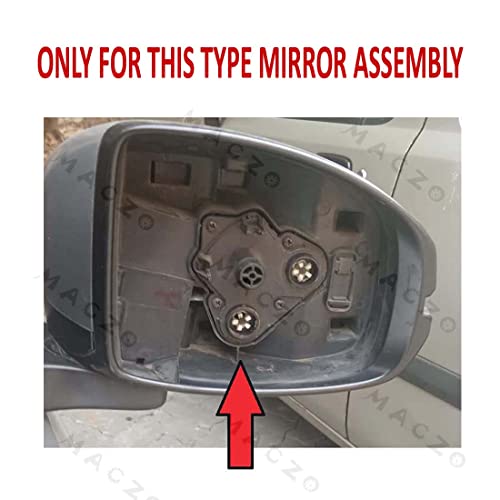 Image of Maczo - orvm Right Side Sub Mirror Glass Plate Fits Handa City 2014-2019 Model