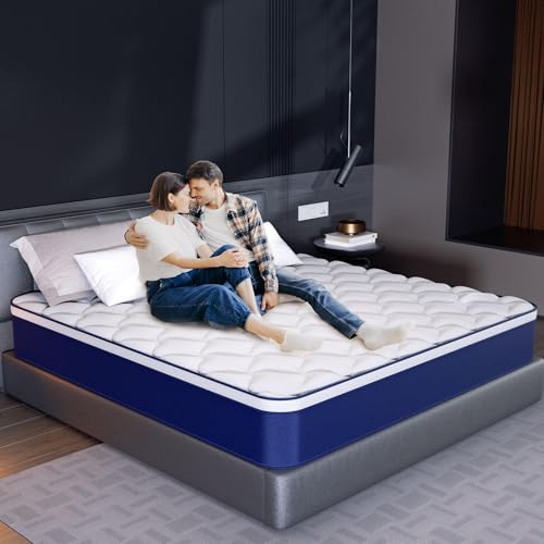 Kesyup 12 Inch Hybrid Queen Mattress