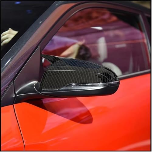 Capuchon protection de rétroviseur extérieur Veloster texture carbone ultra léger - 4