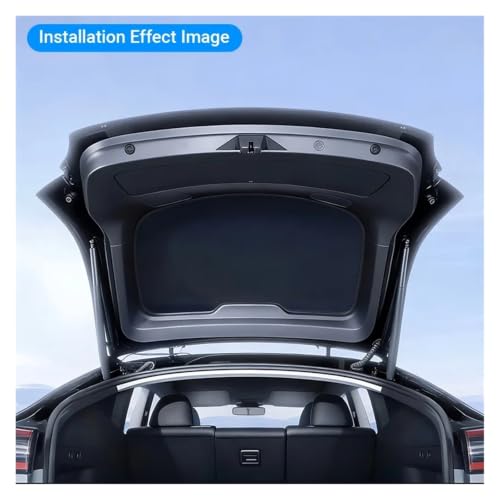 Parasol cristal para puerta trasera de Tesla para viajes cómodos en verano 4