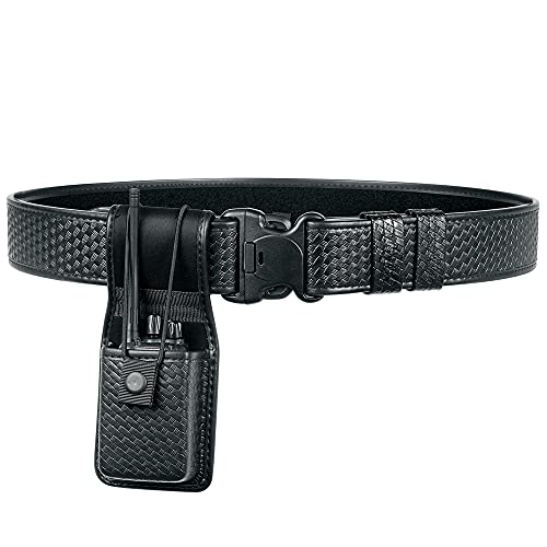 Taftacfr Universal Radio Case Two Way Radio Holder Universal Pouch For Walkie Talkies Nylon Holster Accessories For Motorola Mt500, Mt1000, Mts2000 And Similar Models（Basketweave Artificial Leather #TOP1