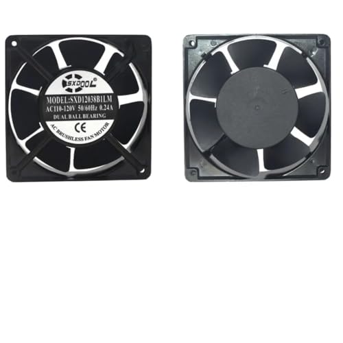 t@ 115VAC 120V 110V AXIAL 1238 120mm x 38mm Xs[h DIY CvWFNg V[VP[X Lrlbg p