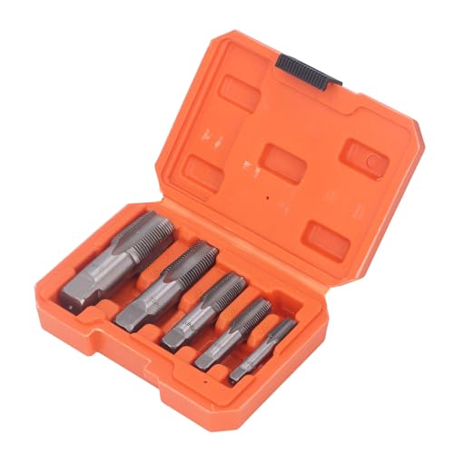 5 Piece BSP Pipe Tap Set