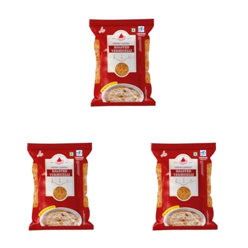 Image of Bambino Vegetarian Vermicelli, Roasted, 850 grams / 900 grams pouch (Weight May Vary) (Pack of 3)