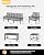 Tobeos HDPE 4 Piece Patio Furniture Set, All-Weather Outdoor Couch with Thick Cushions & Coffee Table, Patio Conversation Sets for Lawn, Garden, Porch, Balcony, Deck, Poolside, Grey Frame Grey Cushion