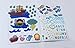 Bible Activity Stickers Jonah, Jesus, David, Moses Over 80 Stickers (Set of 4 Books)
