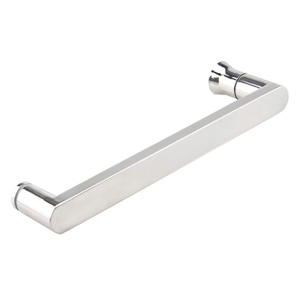 Poignée de porte de douche tendance en T supérieure pour verre