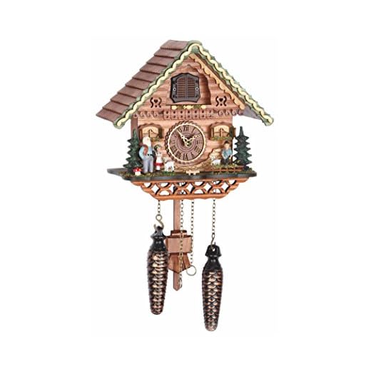 Trenkle Quartz Cuckoo Clock Swiss House with Music TU 489 QM