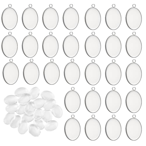 PH PandaHall x[y_ggC 20 J{V uNx[X 25x18mm J{Vx[ ZbeBO 304XeXX`[ I[otHg`[ 20̃KXJ{Vt WG[CLOuC_EFfBO