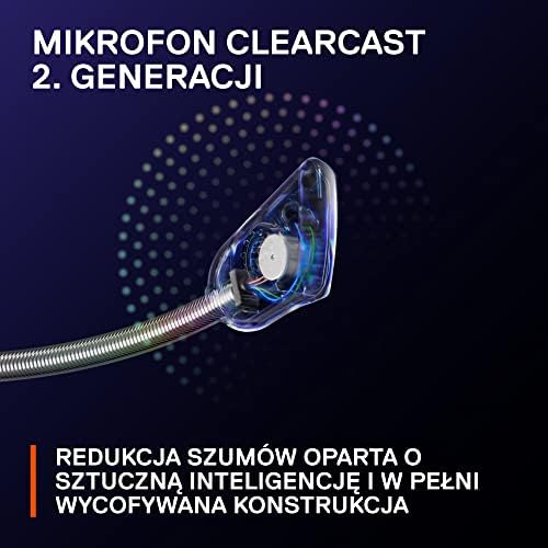 SteelSeries Arctis Nova 7 - Bezprzewodowy gamingowy i mobilny zestaw słuchawkowy - Łączność 2,4 GHz i jednoczesne połączenie Bluetooth - Akumulator na 38 godzin - PC, PlayStation, Switch, Czarny