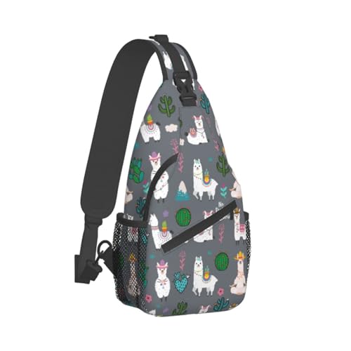Image of Sling Backpack For Men Hiking Daypack Crossbody Shoulder Bag Travel Chest Pack | Hiking