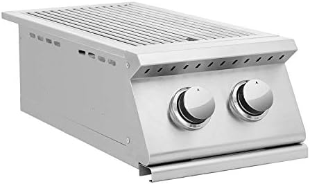 Summerset Sizzler Built-in Natural Gas Double Side Burner - Sizsb-2-ng
