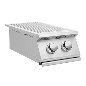 Summerset Sizzler Built-in Natural Gas Double Side Burner – Sizsb-2-ng
