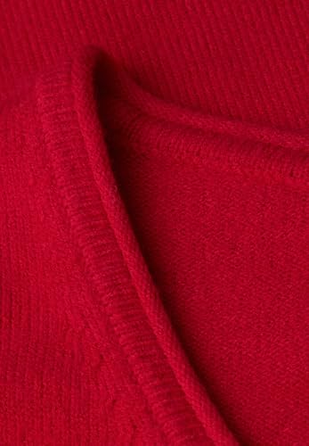 Street One Kuscheliger V-Neck Pullover Racing red 38 – Ansicht 5