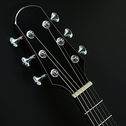 SheIRin Guitare Acoustique pour débutant Adulte Cutaway 40 Pouces Acustica Guitarra Bundle Kit avec Sac Tuner Capo… - Les Beatles, Paul McCartney, John Lennon, RIngo Starr, George Harrison SheIRin Guitare Acoustique pour débutant Adulte Cutaway 40 Pouces Acustica Guitarra Bundle Kit avec Sac Tuner Capo… – Image 7
