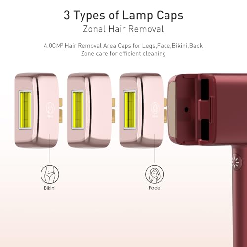 MLAY IPL Gerät Haarentfernung mit Gefrierfunktion, Haarentfernung Laser 1,5 Millionen Blitze, Max 20J, IPL Haarentfernungsgeräte mit 2 Aufsätze für Gesicht, Beine, Bikini Laser Haarentfernung