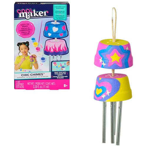 Cool Maker, Chic Chimes Painting Kit with 5 Colors, Paint...