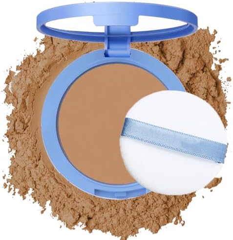 Oil Control Face Pressed Powder,Matte Smooth Flawless Setting Powder Makeup